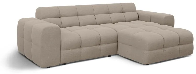 Colțar maro (cu colț pe partea dreaptă, cu șezlong) Kendal – Micadoni