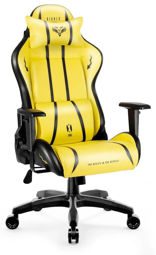 Scaun de gaming Diablo X-One 2.0 Normal: Electric Yellow