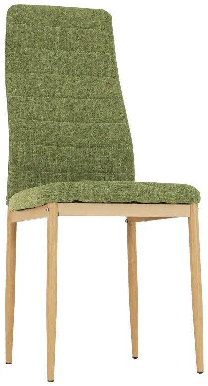 Scaun de sufragerie Collort nova (verde + fag). 744542