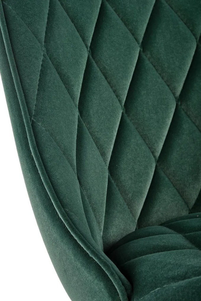 Scaun K450 velvet verde