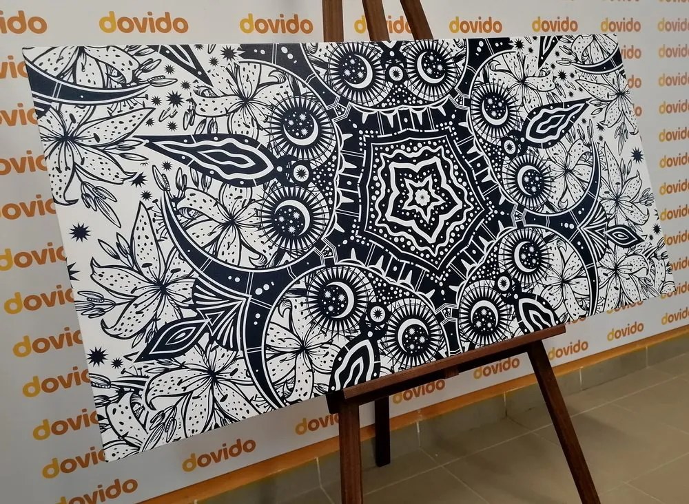 Tablou ornament al unui crin sălbatic