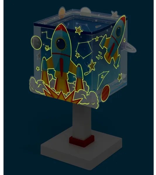 Dalber 63351N - Lampă LED pentru copii ROCKET 1xG4/4W/230V, multicoloră