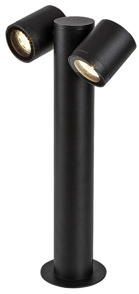 Stalp exterior cu Spoturi directionabile, Protectie IP44, Enol II GU10