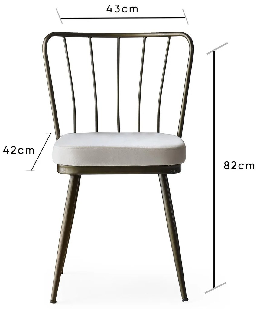 Set 2 scaune Ypsilon (Bej). 1072798