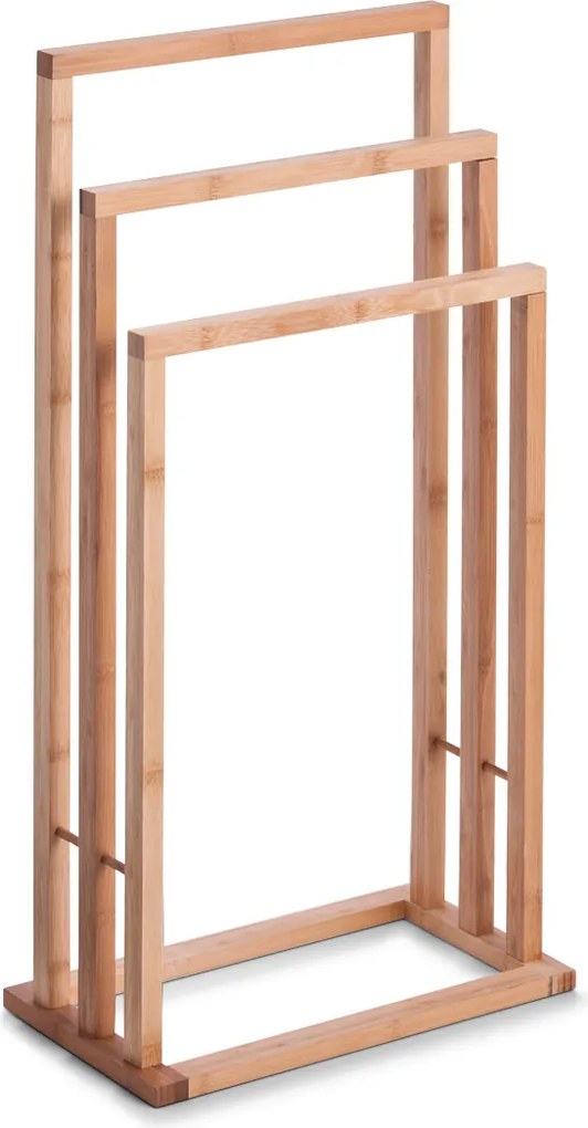 Suport pentru prosoape din bambus, 42 x 24 x 81,5 cm