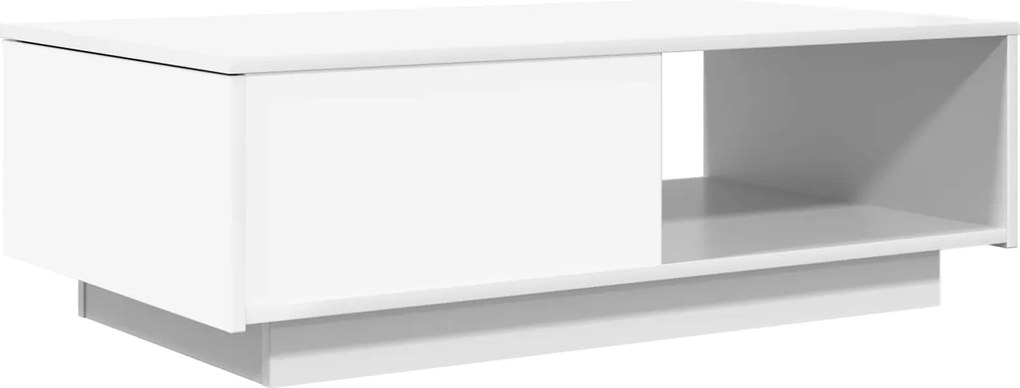 vidaXL Masă de cafea cu sertar Alb 95 x 55 x 31 cm Lemn compozit