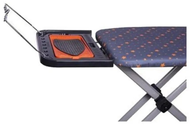 Masa de calcat Premium Harbinger® Classboard, Pentru fier si statie de calcat, Suprafata 46X126 cm, Inaltime 55-90 cm, Multicolor