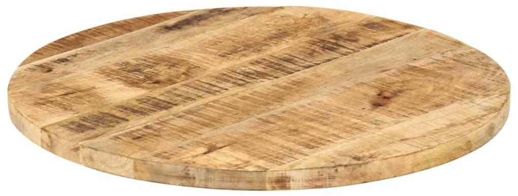 350690 vidaXL Blat de masă 25-27 mm 60 cm lemn masiv de mango