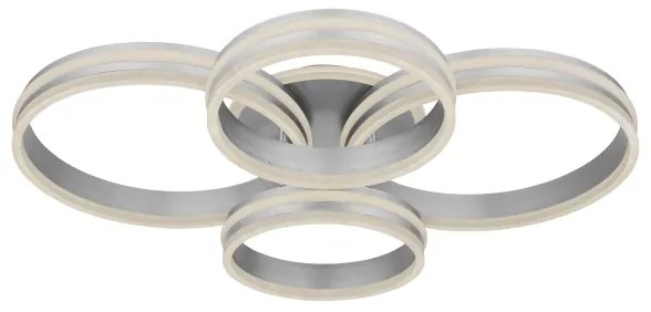 Plafonieră LED dimabilă Globo 67260-90 RUBIO LED/90W/230V 68x85 cm + telecomandă