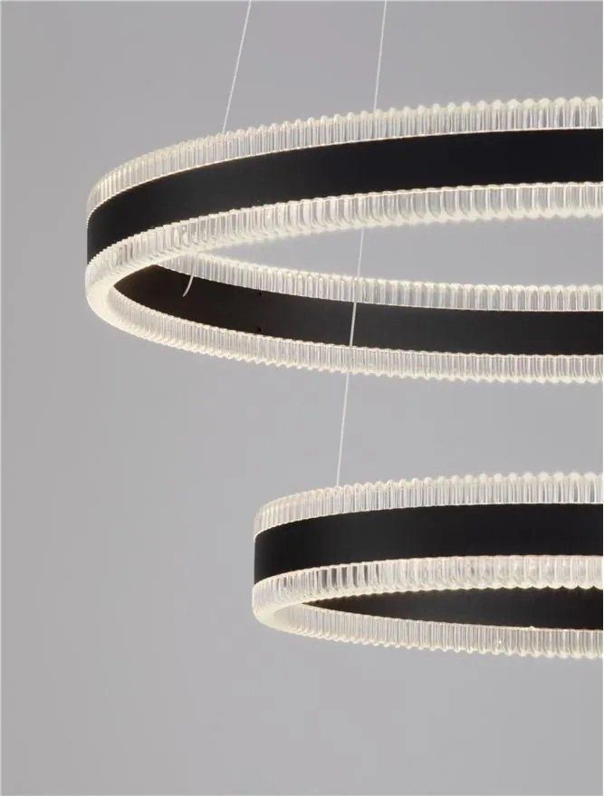 Lustra suspendata LED design circular Alaro 60cm NVL-9019728
