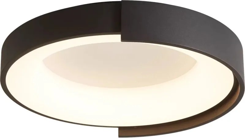Plafoniera LED design circular Aruba 40cm negru