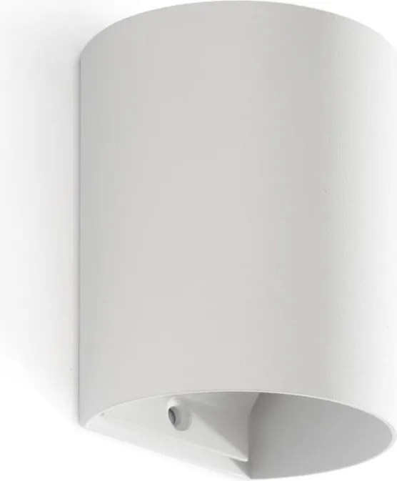 Aplica perete aluminiu alb, 1xGU10, SOLE round