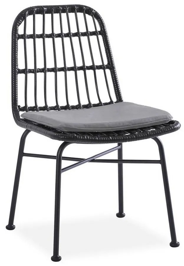 Scaun de gradina Hilda, negru