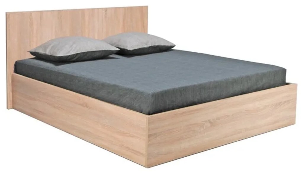 Pat Mijloc 140  x 200 cm, Material Pal18mm, Culoare Stejar Sonoma