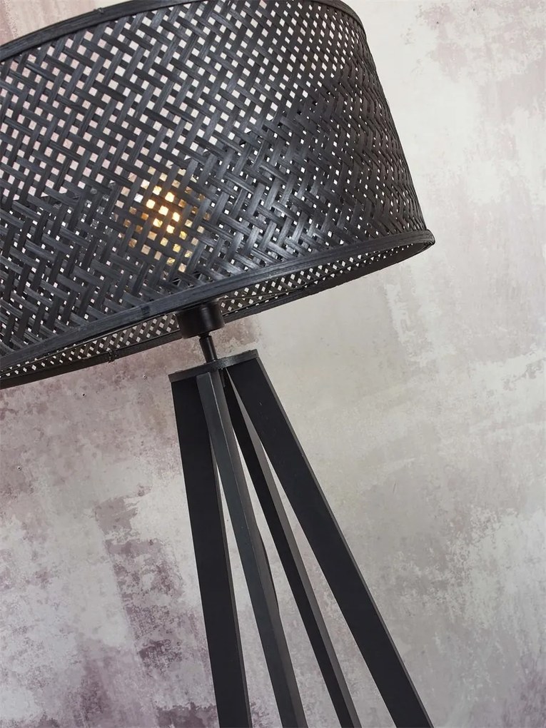 Lampadar eco din bambus Java 4-legs bl/50x22, bl