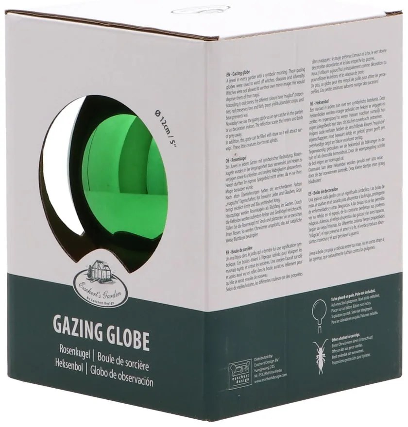 Set globuri pentru gard 3 buc. din sticlă – Esschert Design