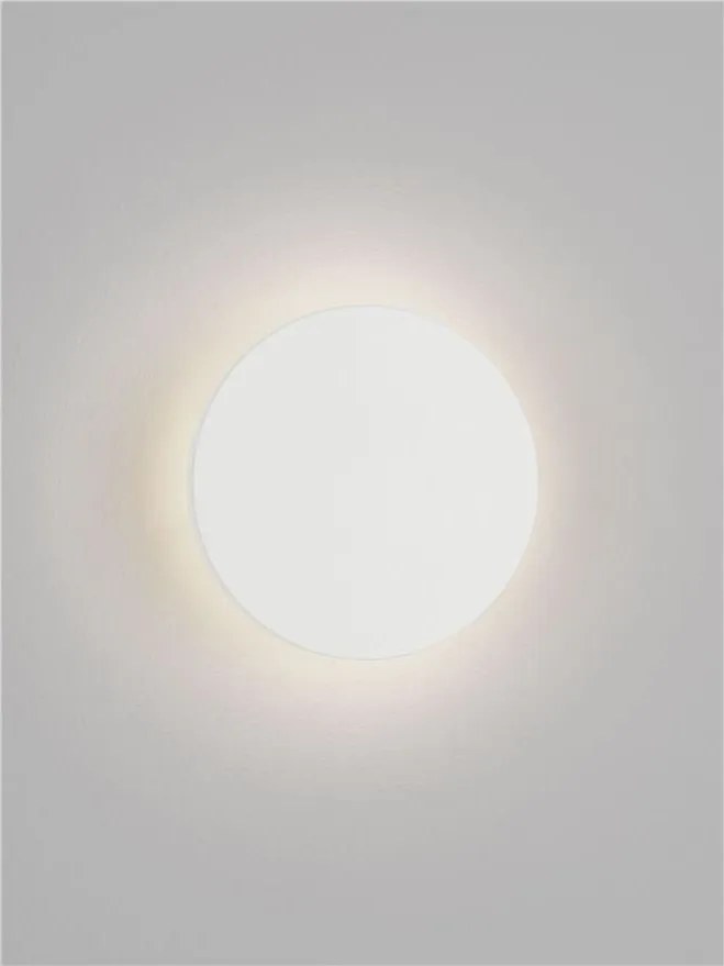 Aplica lumina ambientala pentru fatade IP65 ELLUX alb 13cm