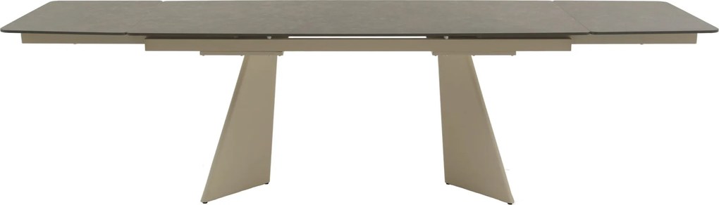 Masă ceramică Colle Beige, extensibilă 280 cm/90 cm
