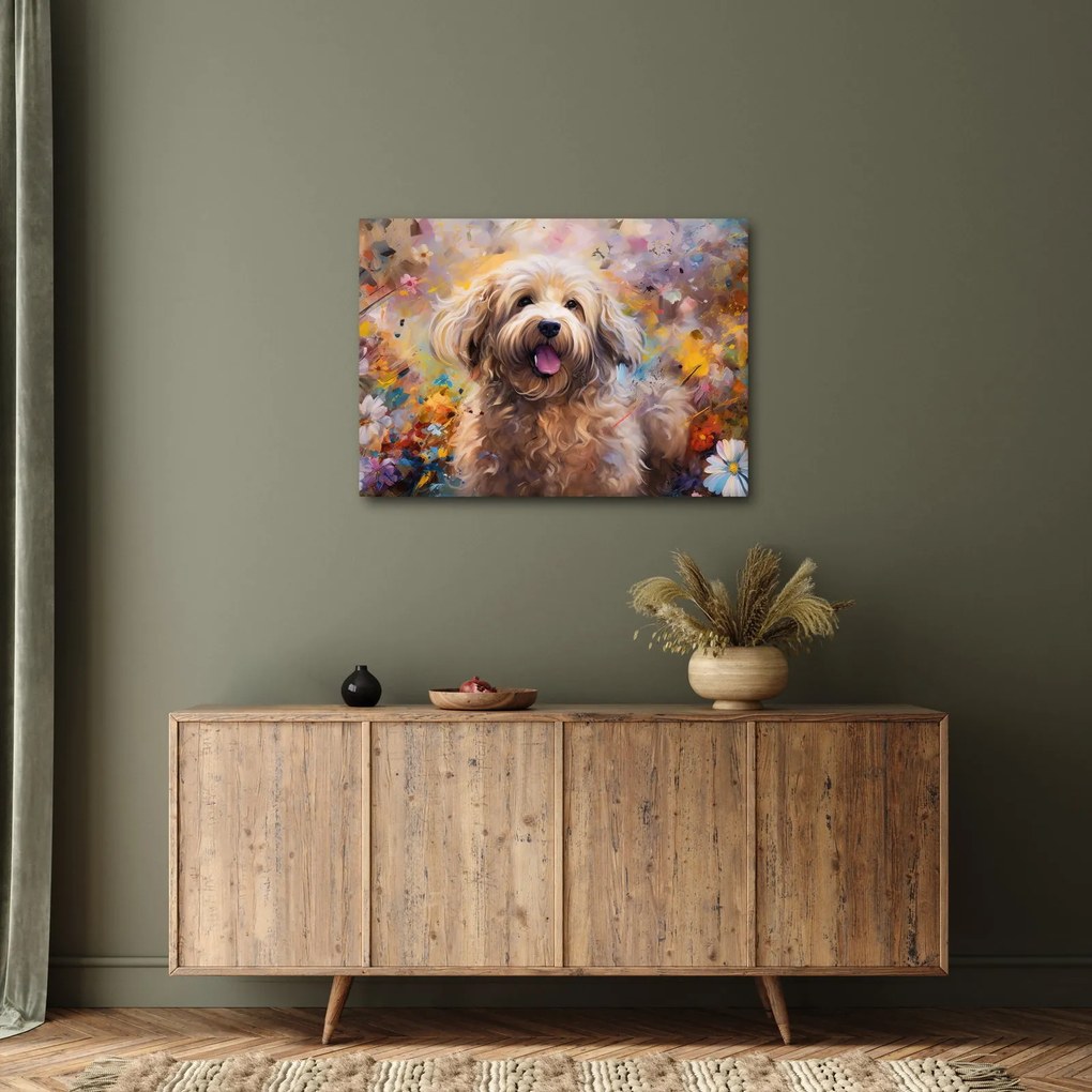Tablou - Happy Dog II. (70x50 cm)