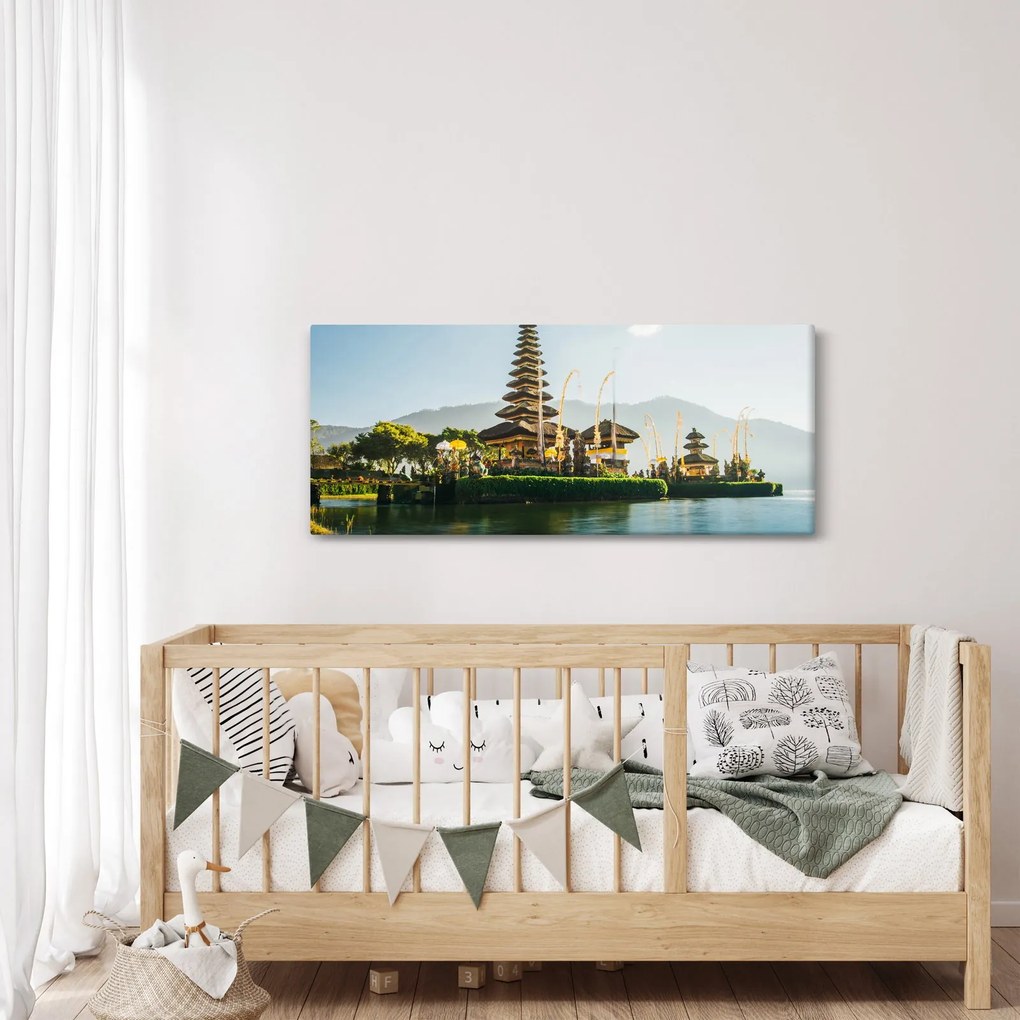 Tabloul Mount Batur (120x50 cm)