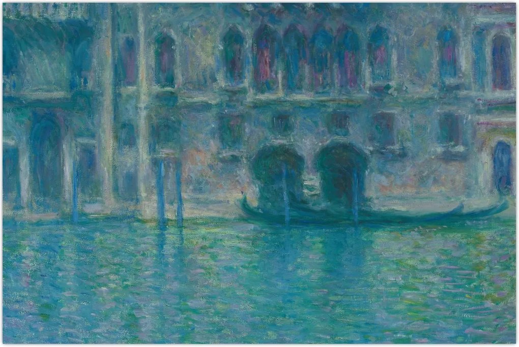 Tablou - Claude Monet, Palazzo da Mula, Venice, reproducere (90x60 cm)
