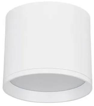 Spot aplicat, Plafoniera LED Ziaza alb, 10cm