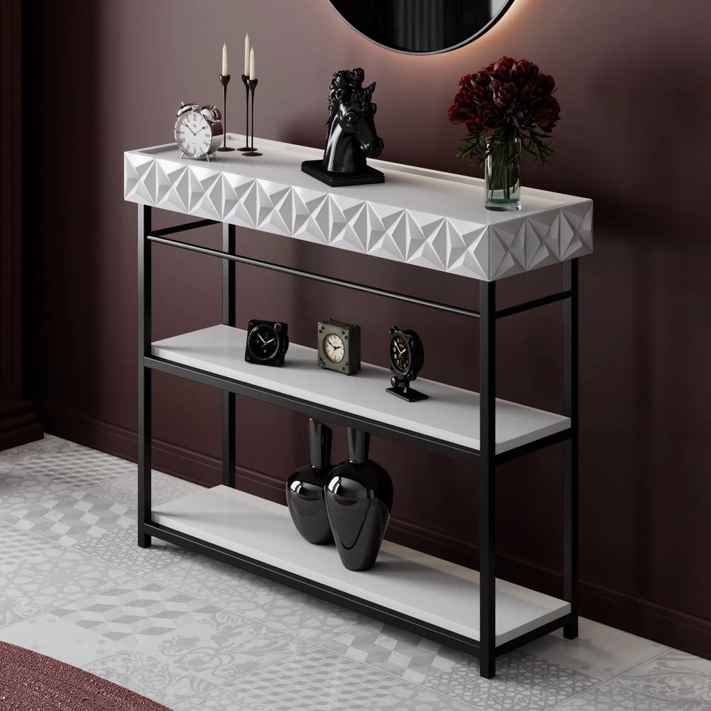 Consolă Zumrut - White, Black (102)