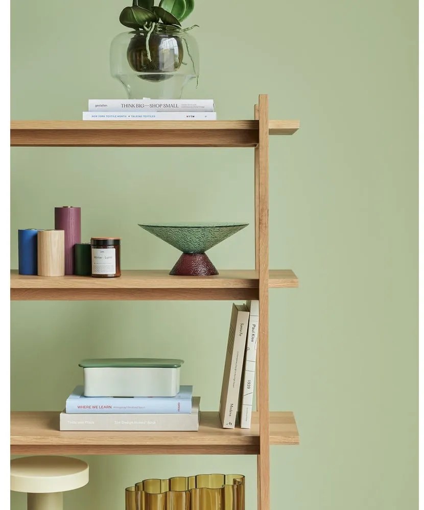 Bol roșu/albastru pentru fructe din sticlă ø 25 cm Bonbon – Hübsch