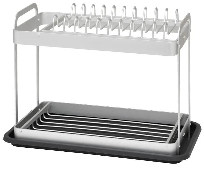Scurgator vase Danyer, aluminiu, etajat, 42 x 23 x H 35 cm