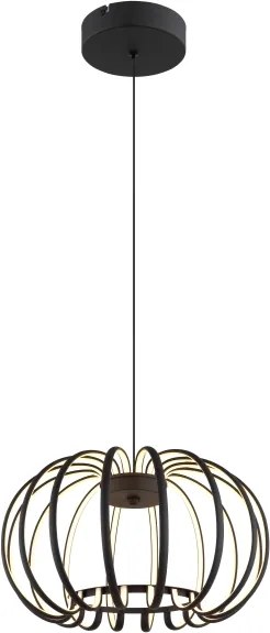 Globo 15946B - Lustra LED dimabilă pe cablu RIBBON LED/40W/230V 3000K neagră
