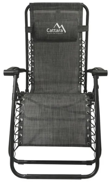 Scaun pliabil ajustabil antracit