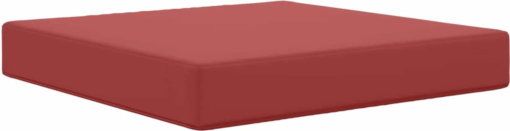 vidaXL Perna pentru canapea de exterior bordo 60 x 60 x 8 cm Poliester