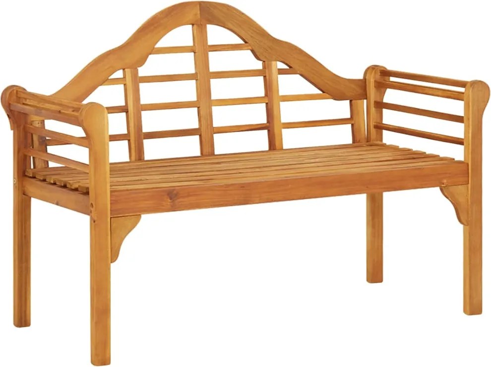 vidaXL Bancă de grădină, 125 cm, lemn masiv de acacia