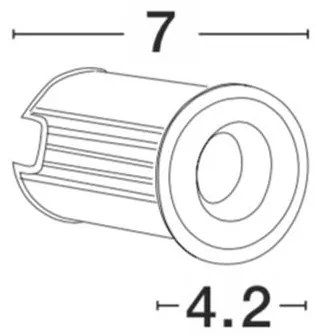 Spot LED incastrabil ambiental de exterior IP67 BANG NVL-9203113