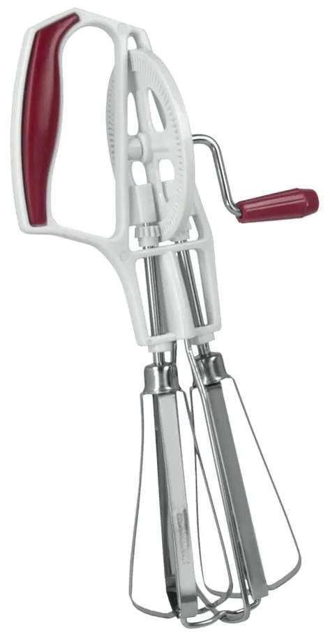 Mixer manual din oțel inoxidabil Metaltex Whiper, 25 x 13 cm