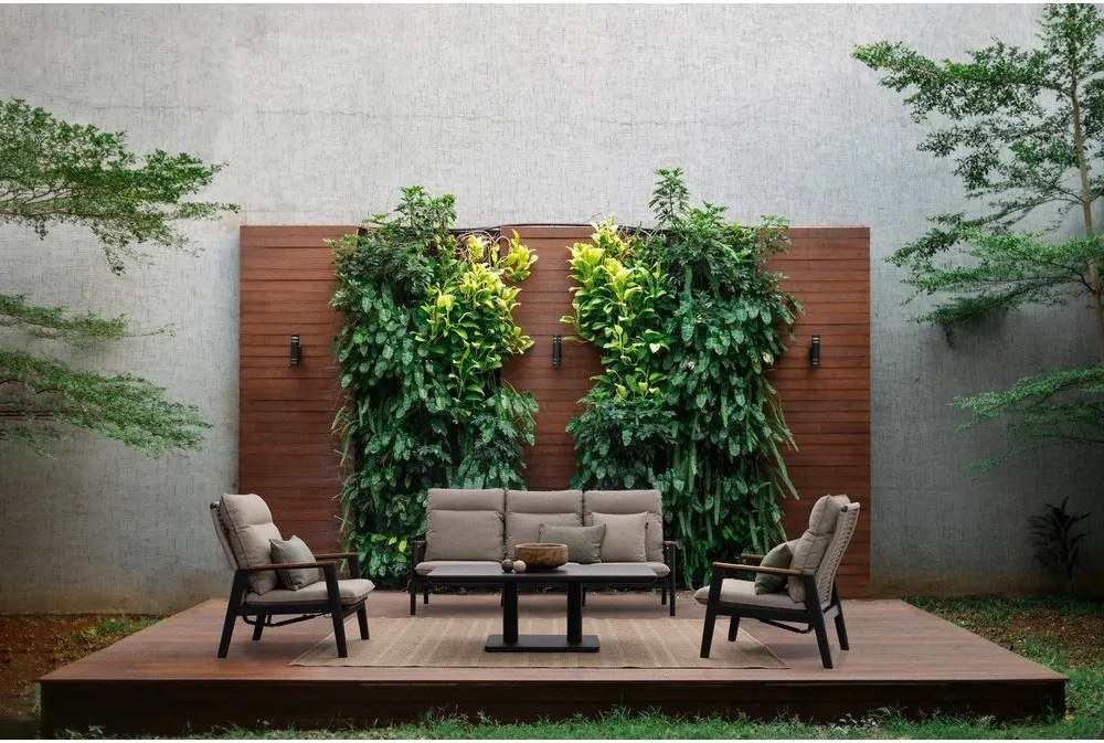 Masă de grădină din aluminiu 80x140 cm Miguel – Bizzotto