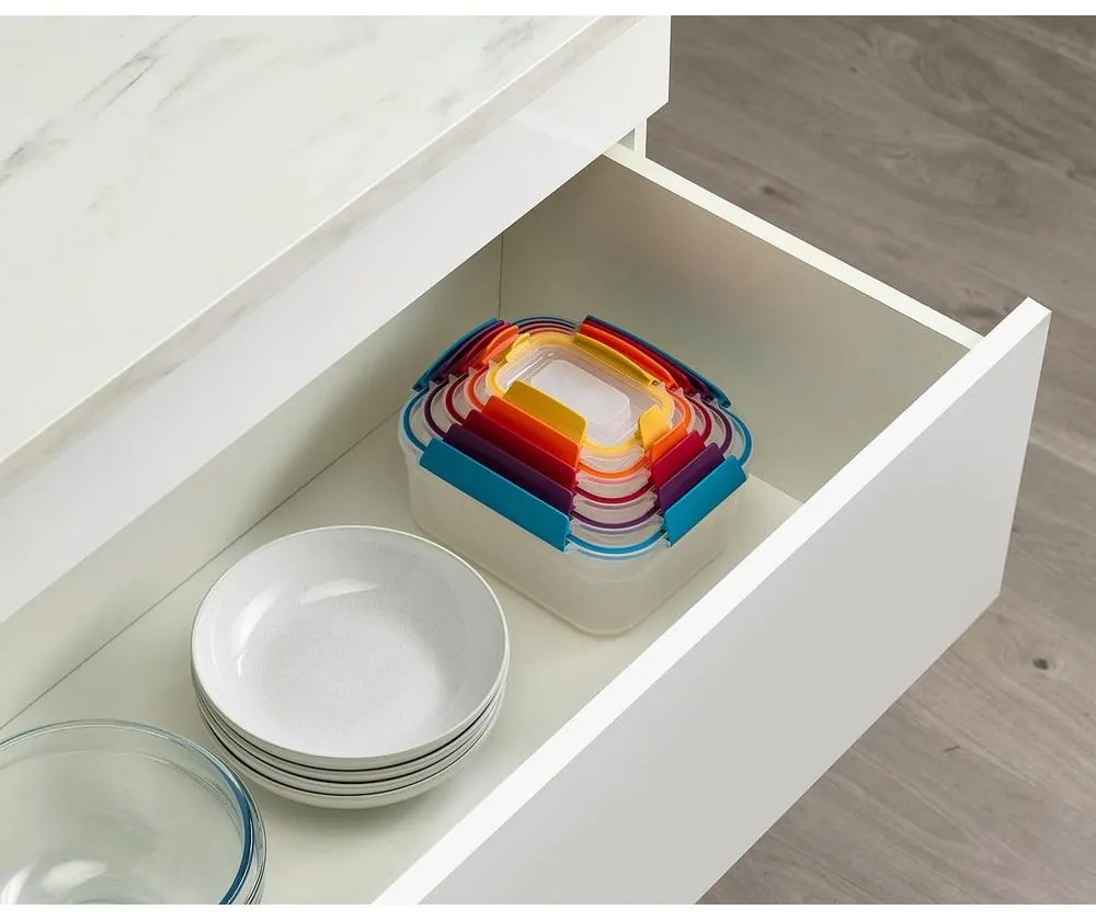 Set 5 recipiente pentru alimente Joseph Joseph Nest Lock