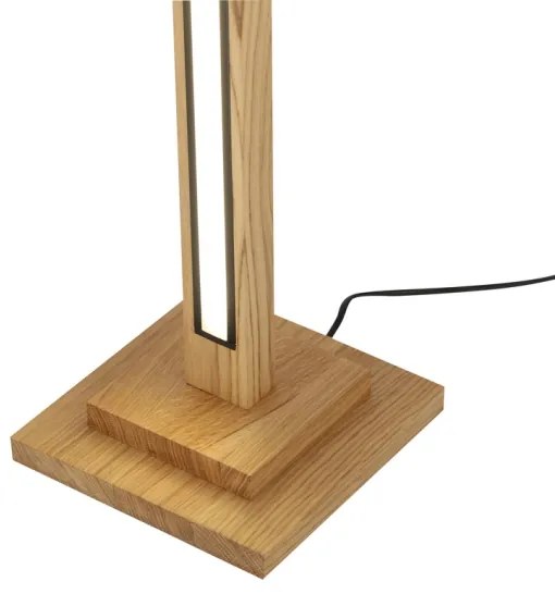 Lampadar LED ALSET LED/18W/230V stejar