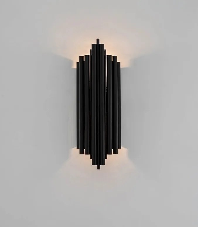 Aplica de perete design mimimalist Tub negru