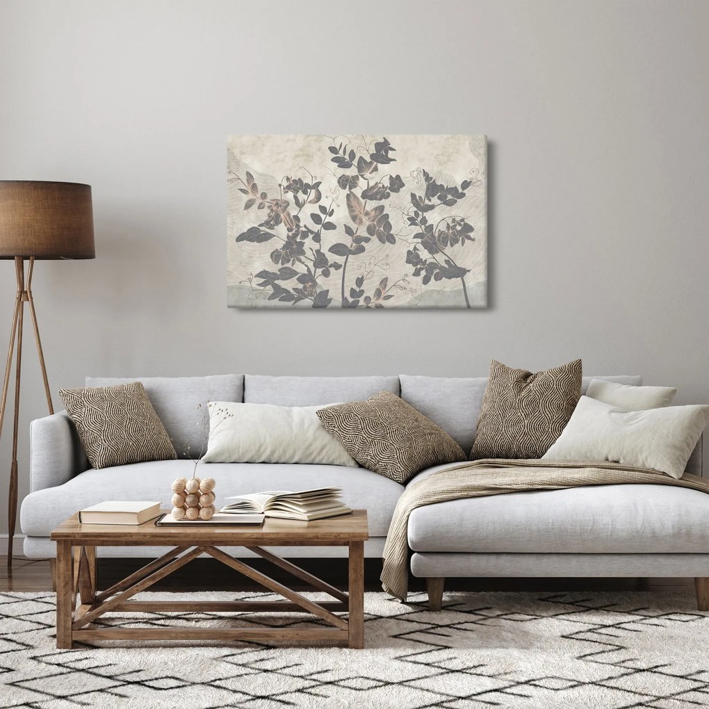 Tablou - Frunze texturate (90x60 cm)