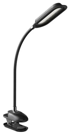 Immax 08998L - Lampă de birou LED+CCT, reglabilă, cu clemă CLIP, 7,5W/230V, neagră