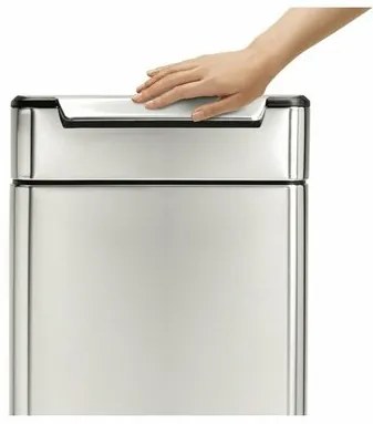 Simplehuman Coș de gunoi cu pedală superioară, 40 l