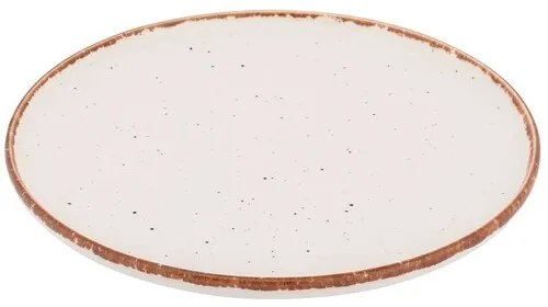 Altom Farfurie adâncă din porțelan Reactive Ivory,26,5 cm