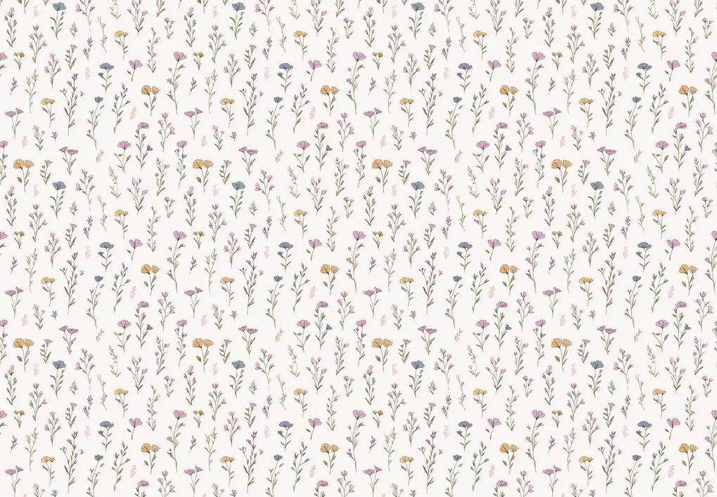 Fototapet - Model floral delicat (147x102 cm)