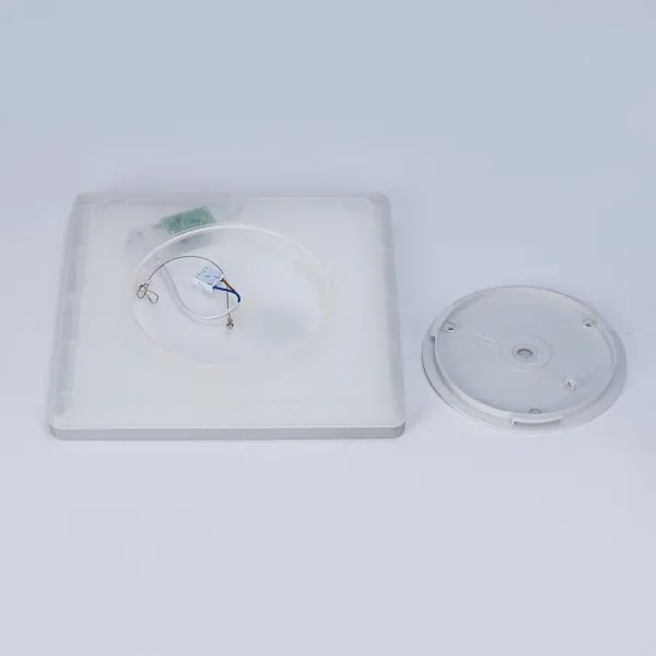 Brilagi - Plafonieră LED ULTRA SLIM pentru baie, 18W, 230V, 30x30 cm, argintie, IP54