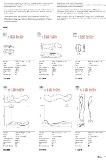 Lampadar LED dimabil Redo 01-1532 NUBO LED/34,5W/230V alb