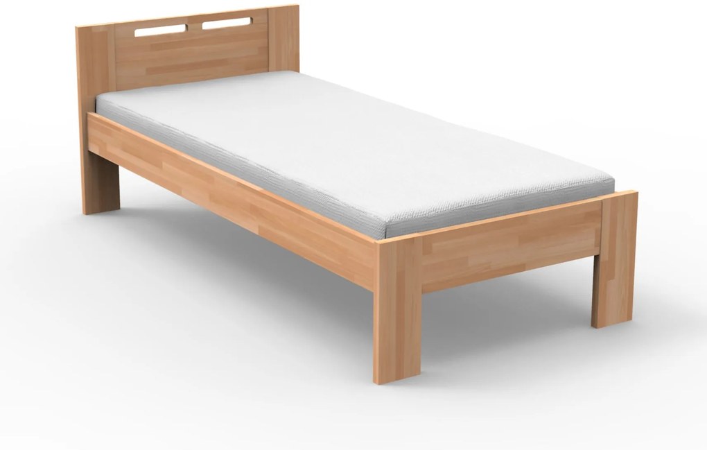 Pat de o persoană 90 cm Neoma (masiv). 745001