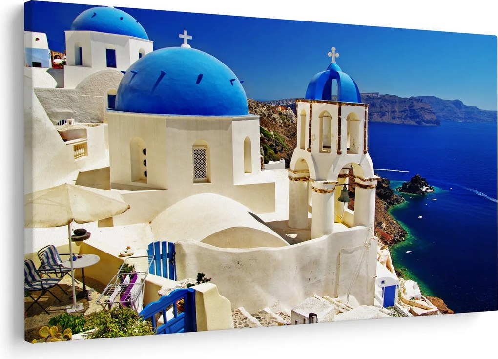 Tablou - Santorini, Grecia (90x60 cm)