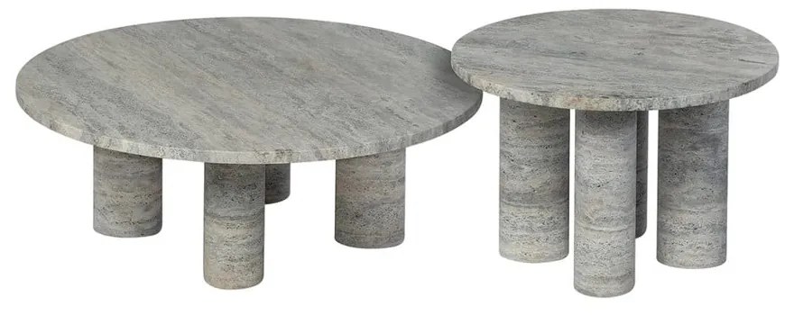 Măsuță auxiliară rotundă din piatră ø 52 cm Volos – Blomus