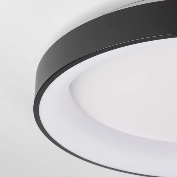 Brilagi - Plafonieră LED dimmabilă FALCON II LED/99W/230V, Ø 60 cm, negru + telecomandă